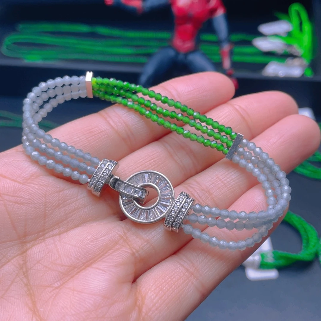 翡翠颈饰未镶嵌，1