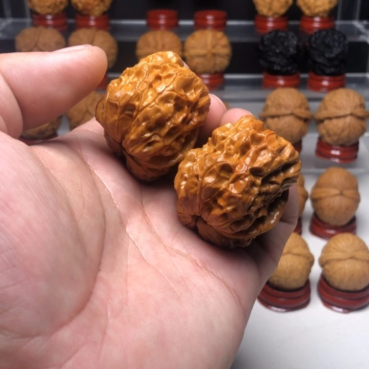 文玩核桃吊坠暮*晓3盘石鬼脸