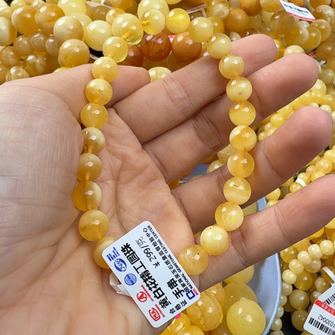 琥珀未镶嵌珠宝奇石