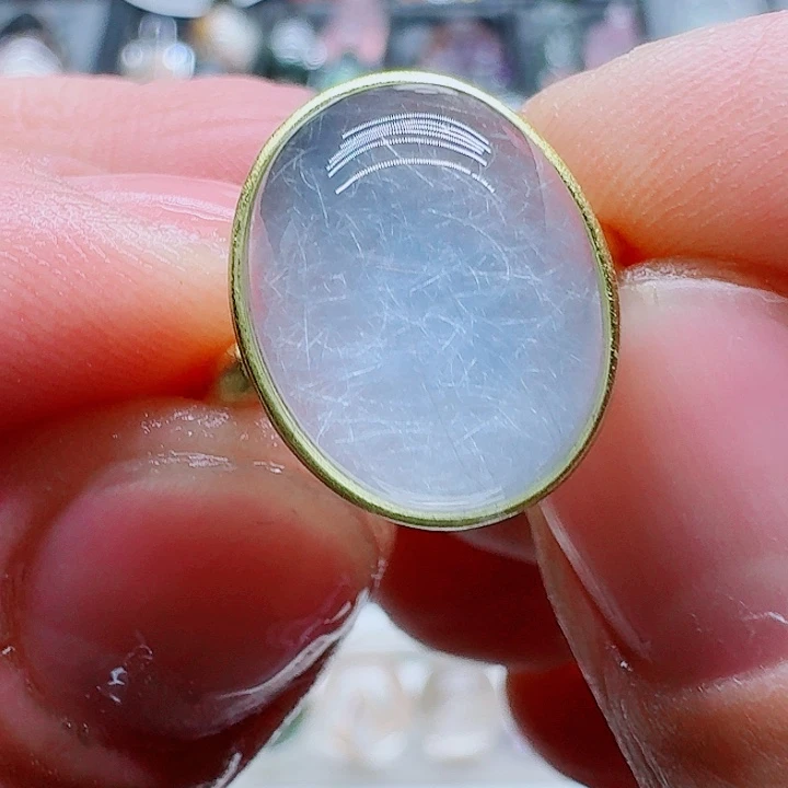 水晶银S925镶嵌珠宝半成品