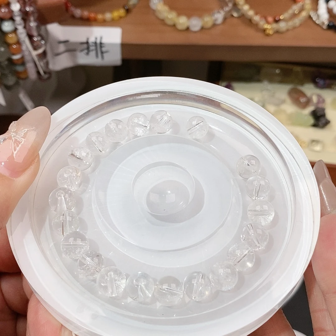 水晶手链未镶嵌大****主14.5