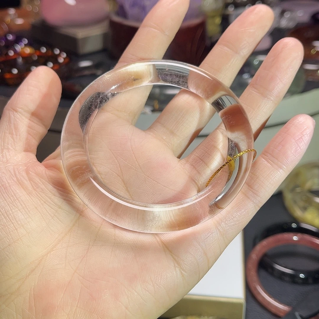 水晶手镯未镶嵌手镯