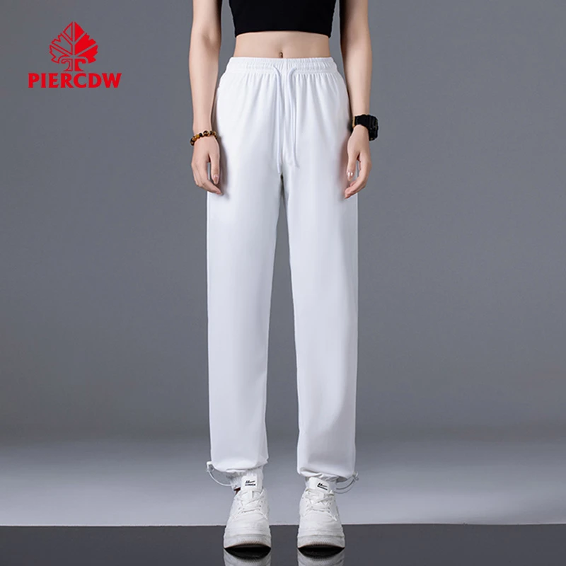 『PIERCDW帕瑞萨』夏季新款户外休闲裤速干排汗冰感透气宽松运动裤