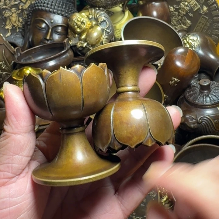 铜器摆件收收藏藏