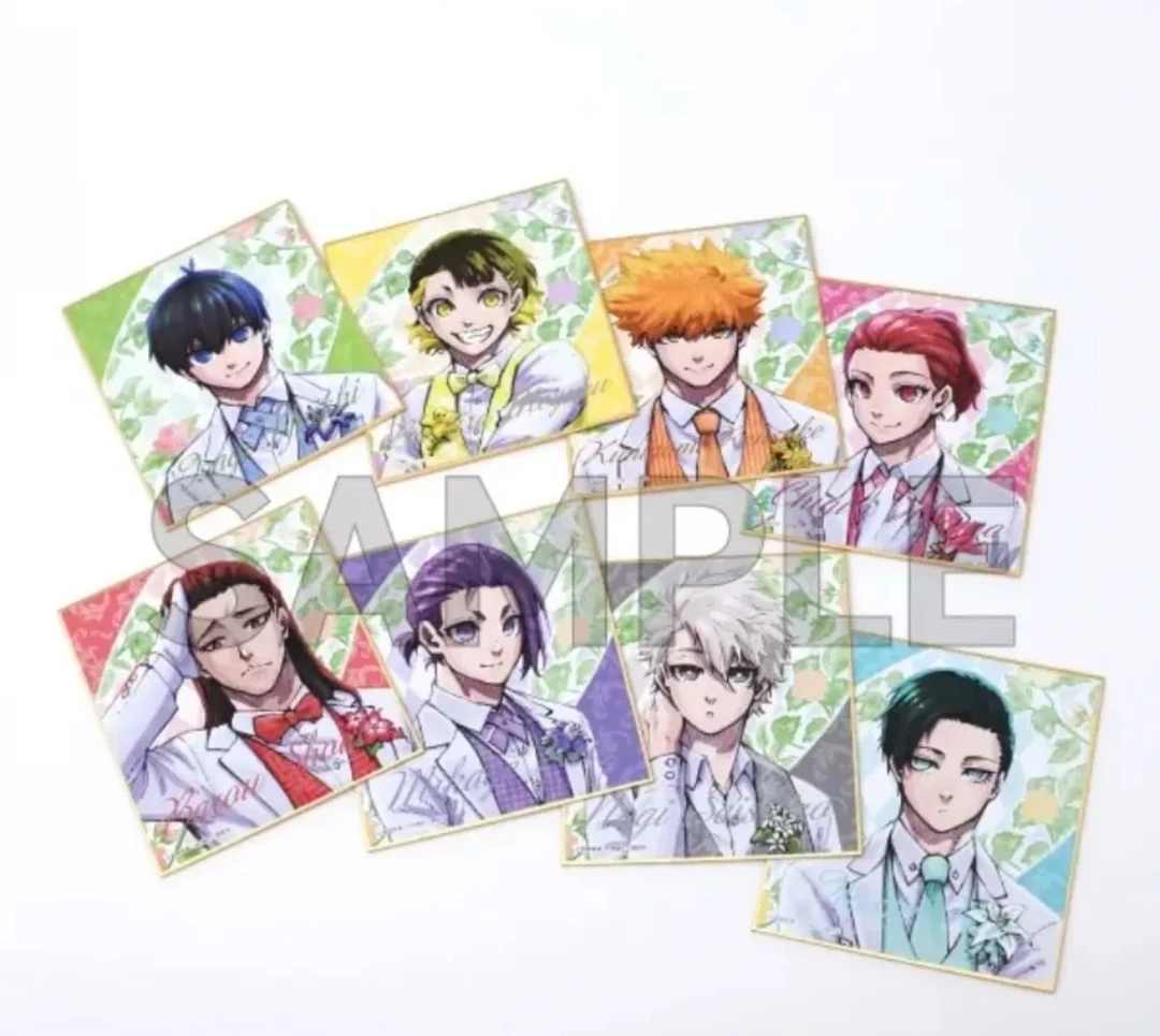 蓝锁蓝色监狱白西服色纸盲袋 （盲盒代拆）