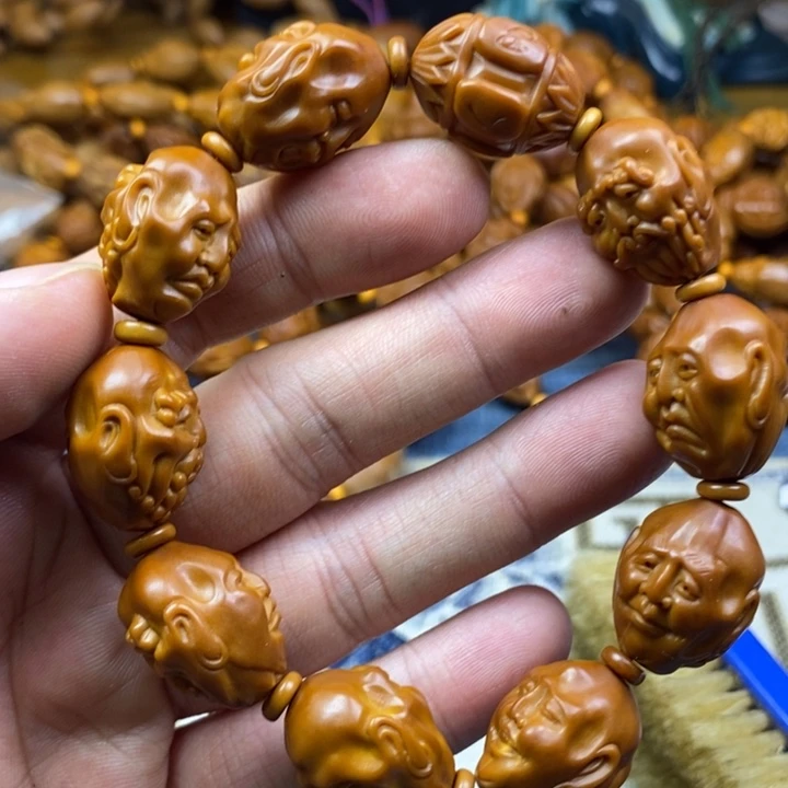 橄榄核手串/手链橄榄核雕工艺手串