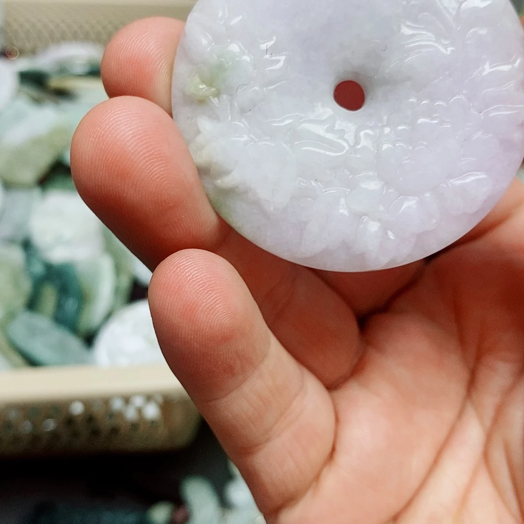颈饰未镶嵌翡翠纯天然