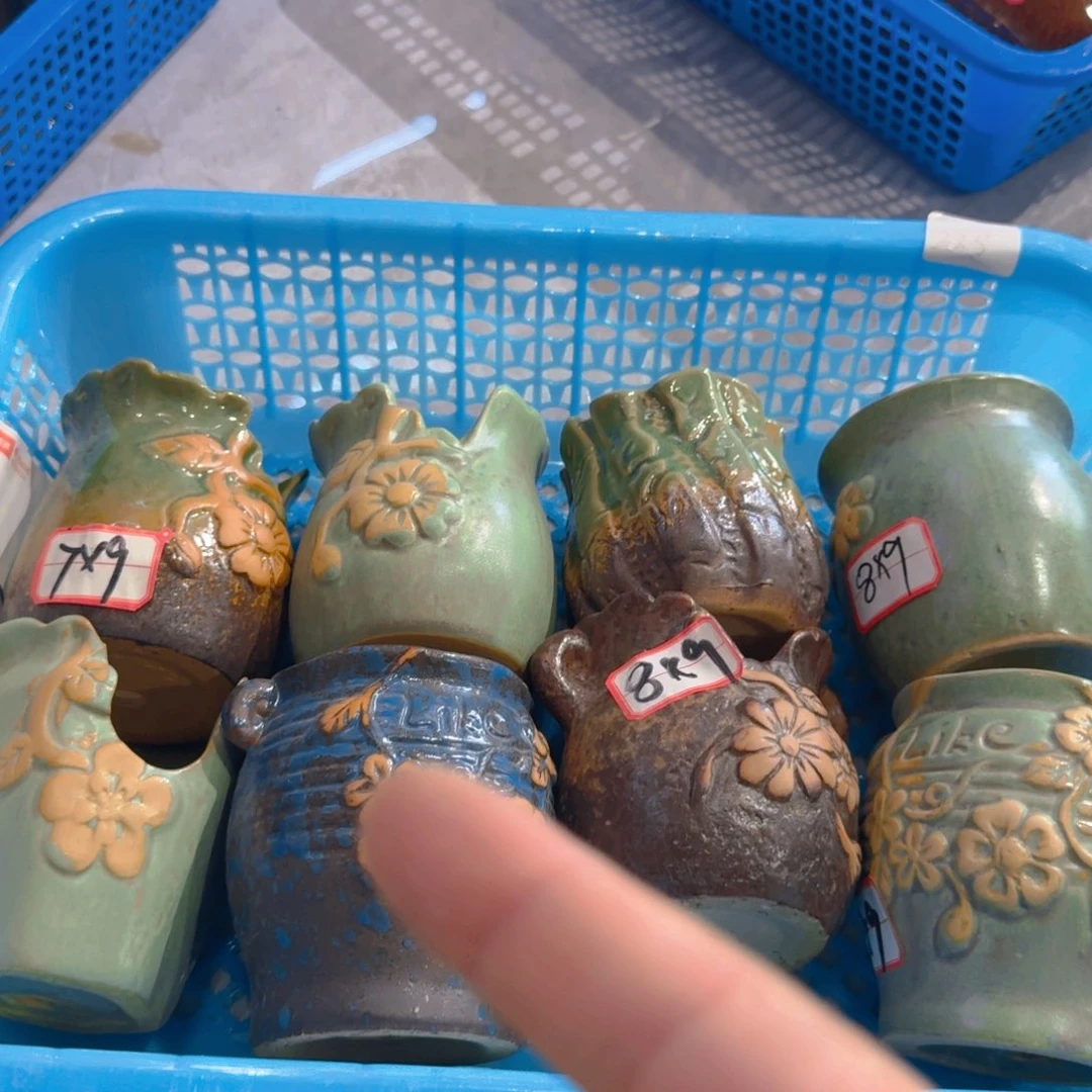 紫砂花盆粗陶粗陶