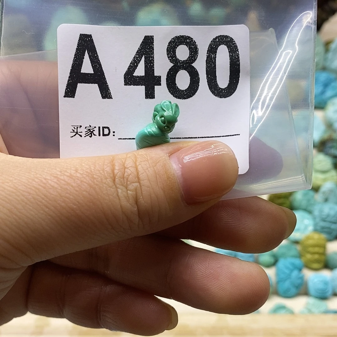 绿松石未镶嵌绿松石配饰定制