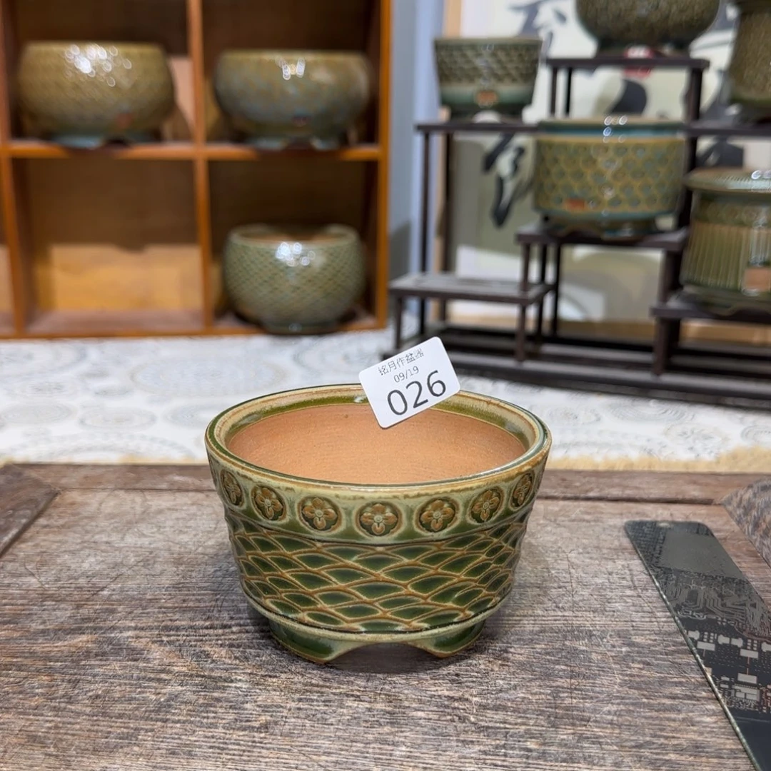 手工花盆 026 内口口径 8.5 cm