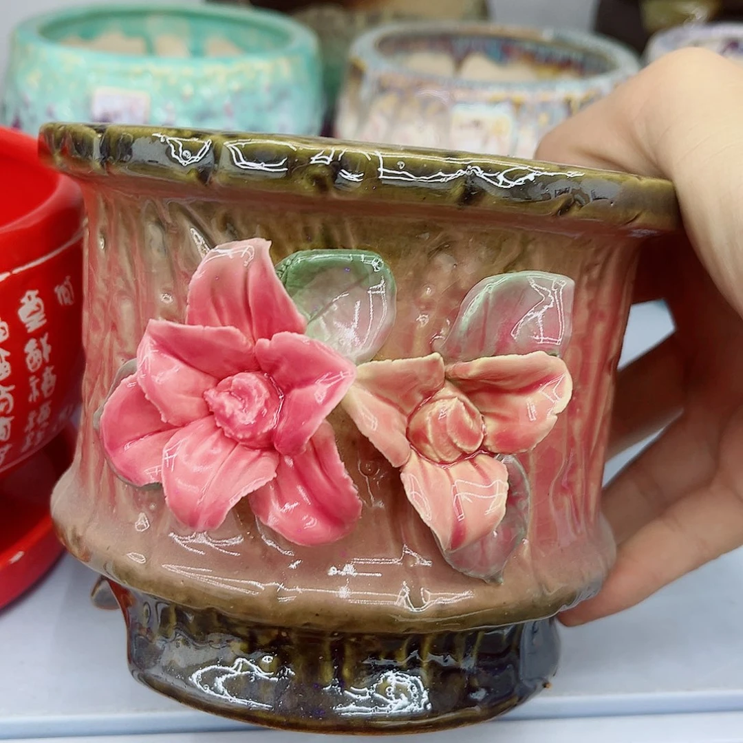 多肉绿植陶瓷花盆