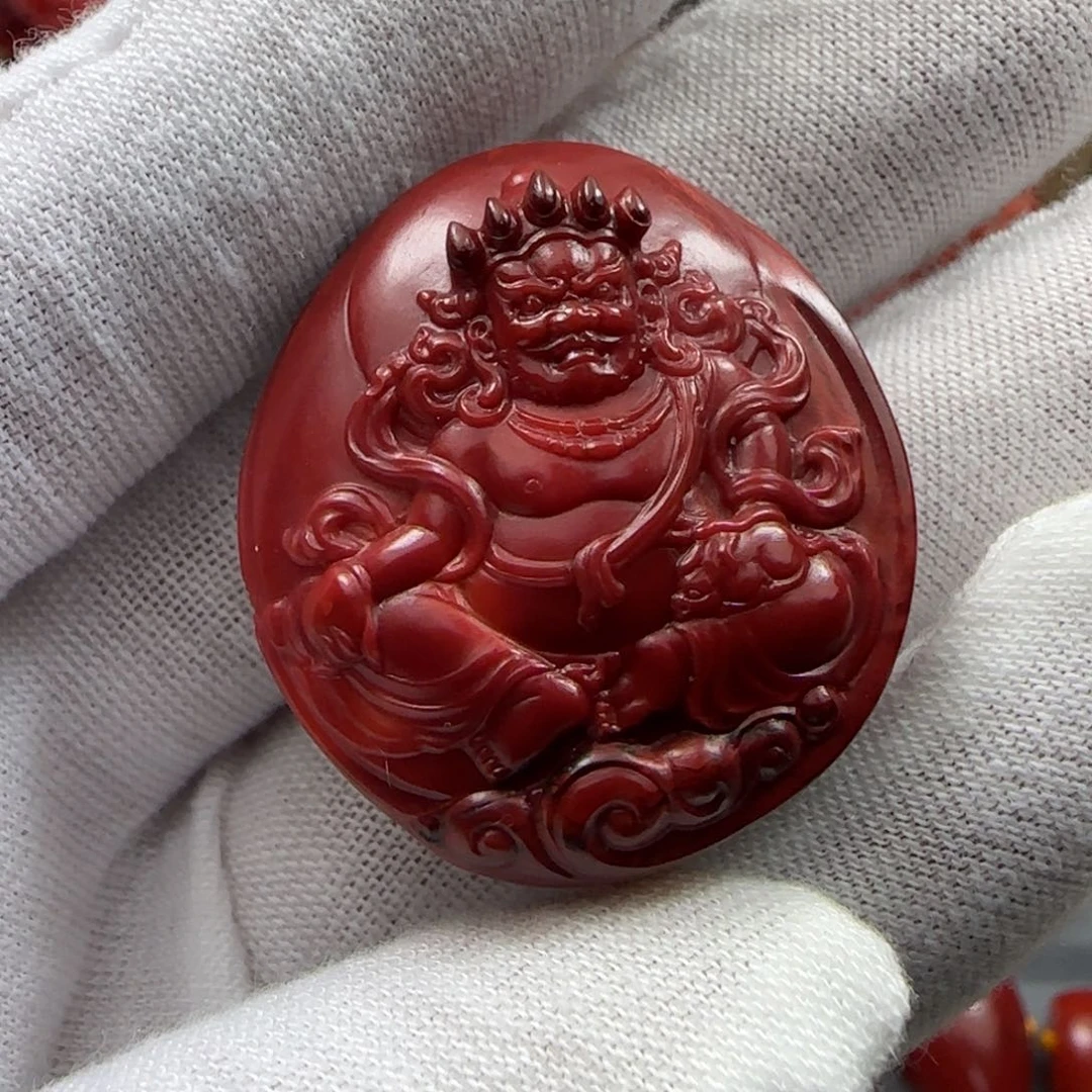 南红玛瑙雕件未镶嵌小****儿