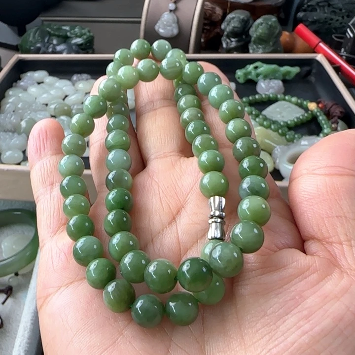 颈饰未镶嵌和田玉卡8