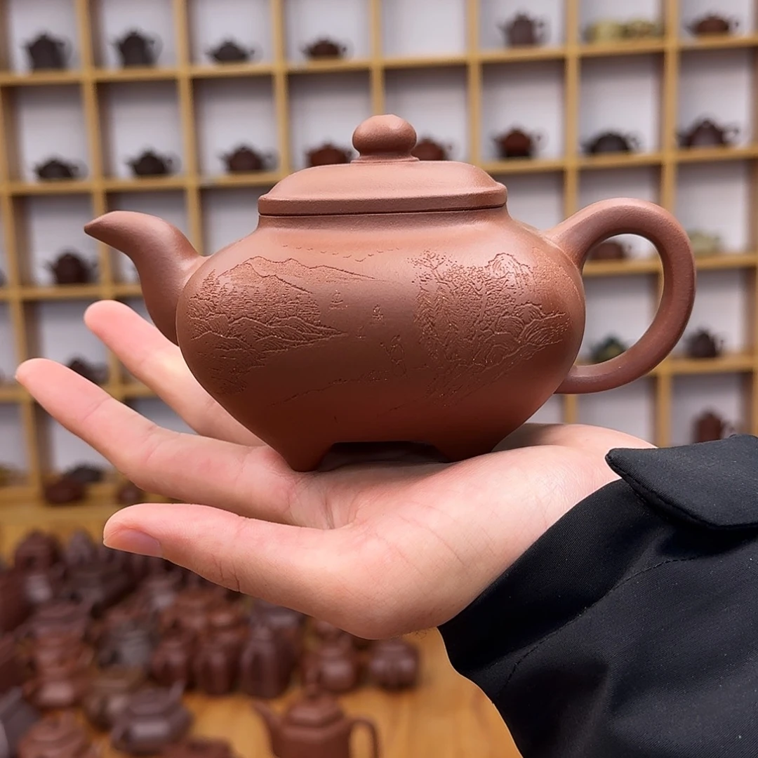 紫砂茶壶传炉450cc