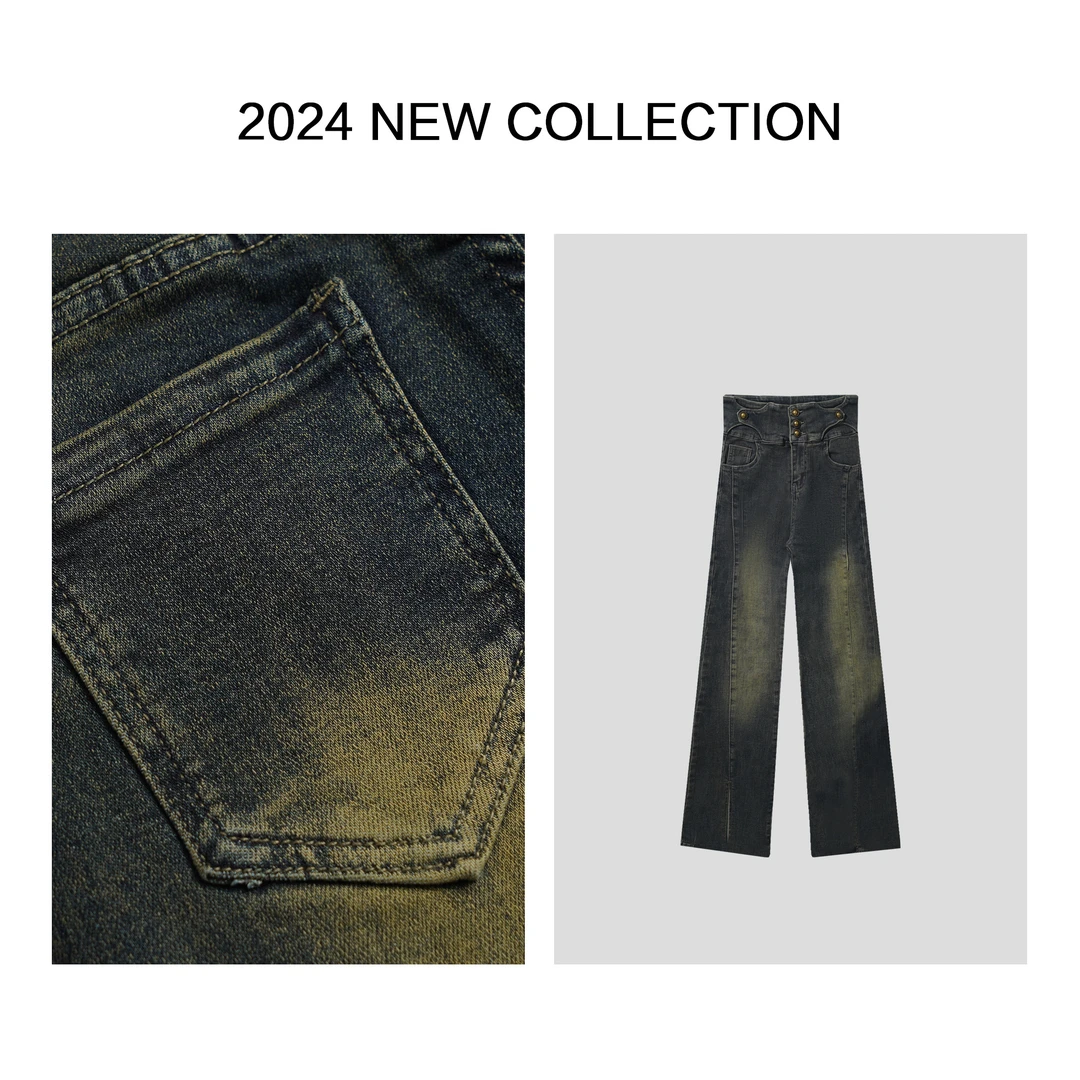 【龙哥专属】K1356166冬季女士时尚牛仔裤