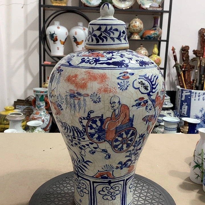 陶摆件博古架陶瓷摆件