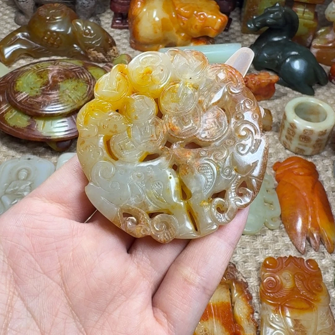 吊坠白玉菩提挂件