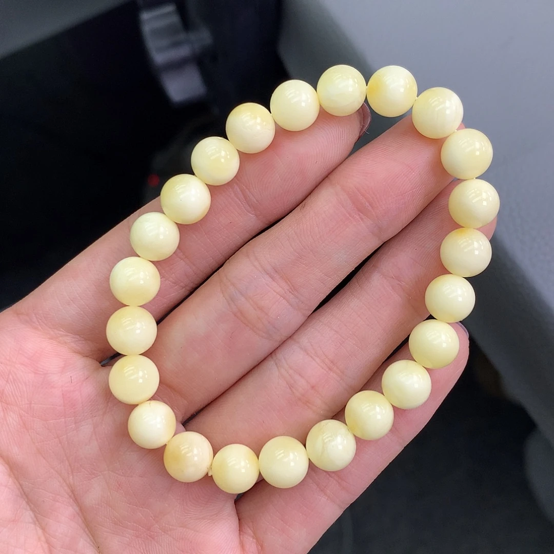 琥珀未镶嵌珠宝奇石8mm