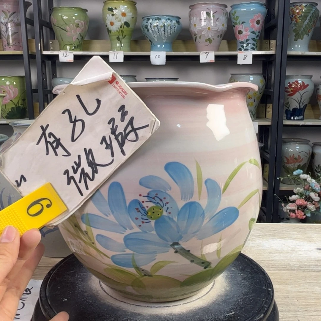 罐1tc景德镇陶瓷花盆