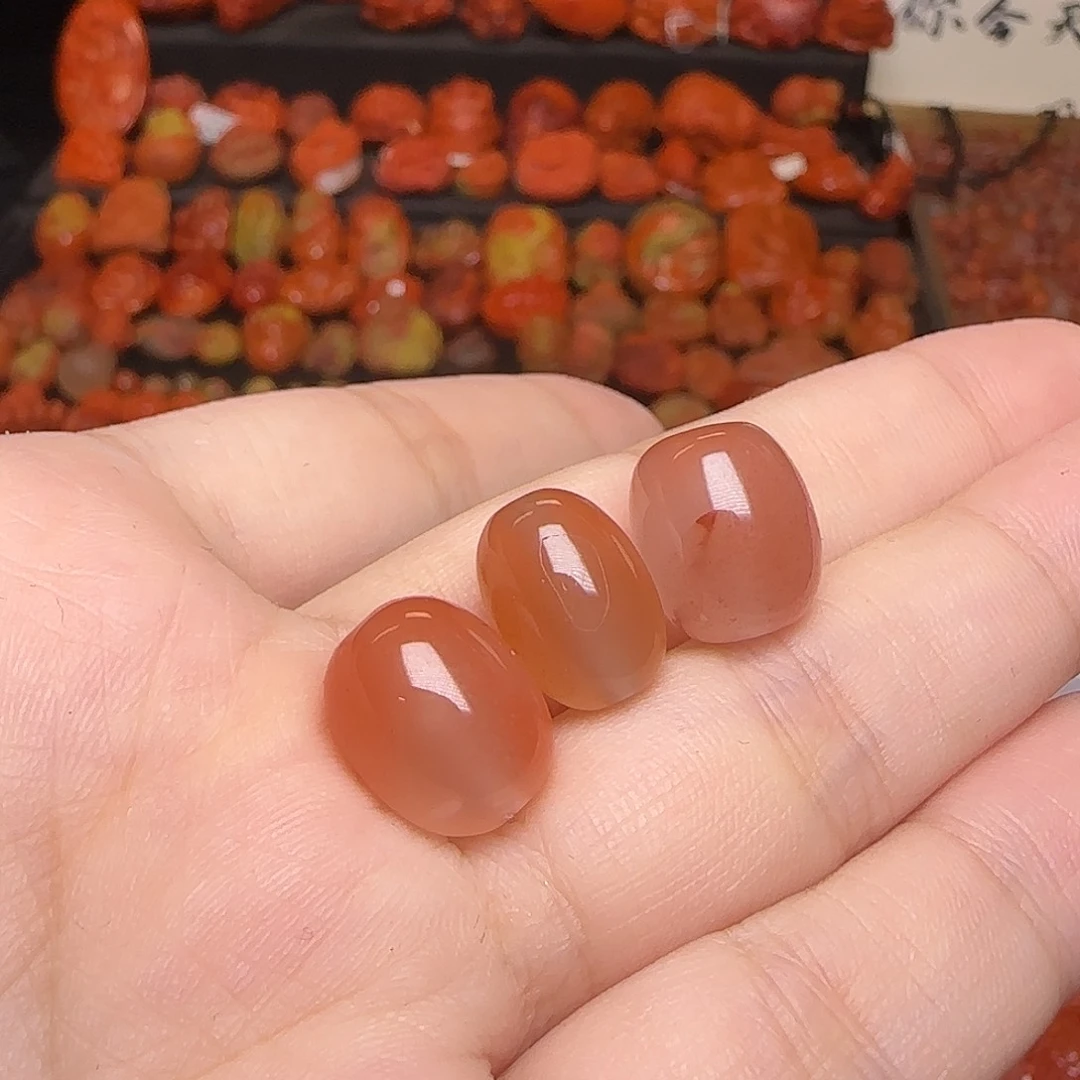 南红玛瑙未镶嵌吊坠(不含链)