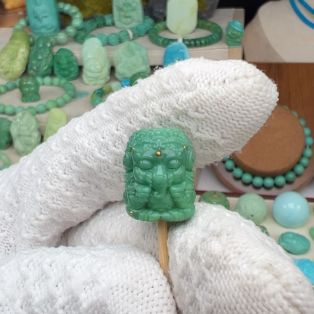 绿松石未镶嵌主播夏