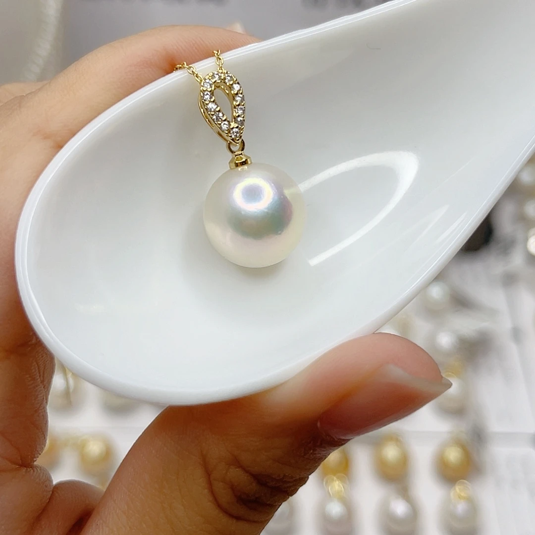 淡水珍珠合金吊坠(赠链)