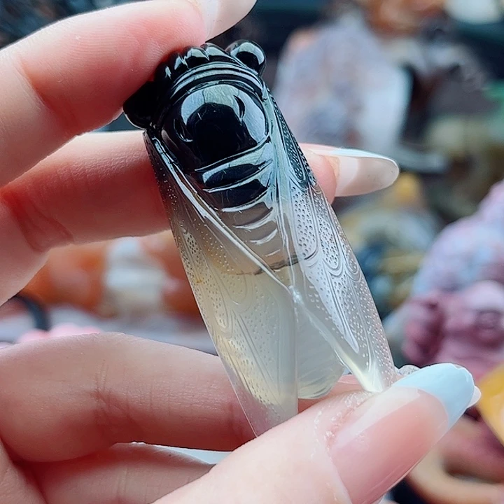 李***晴手饰玛瑙未镶嵌吊坠