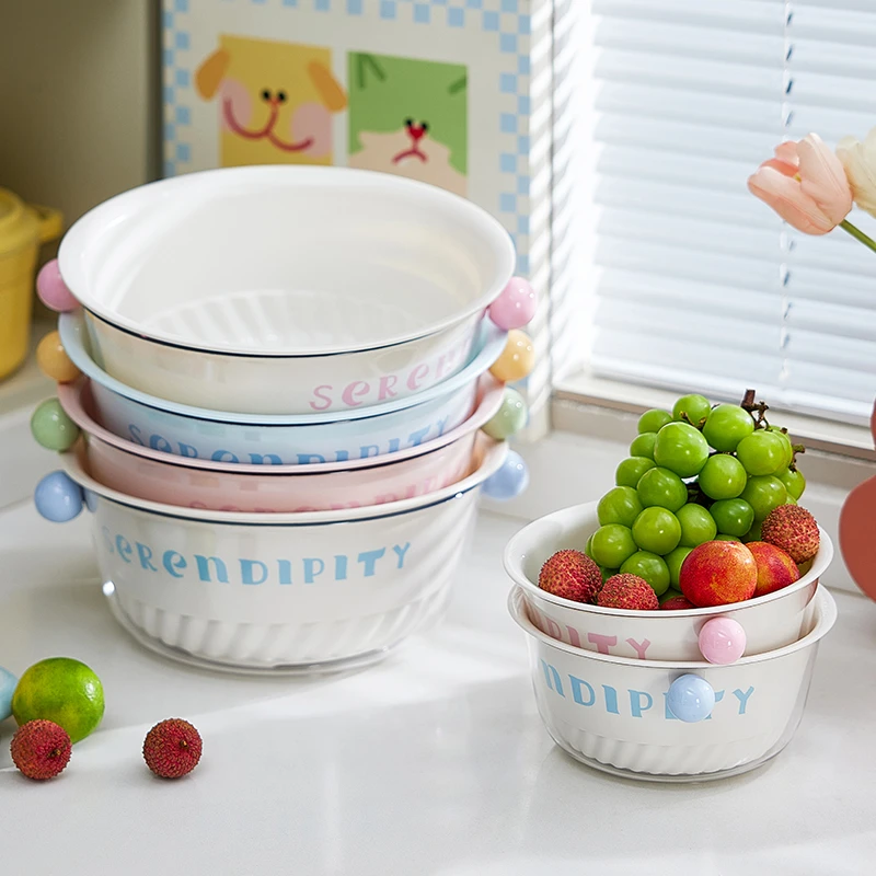 多巴胺沥水洗菜盆厨房多功能洗米宝宝果蔬沥水篮家用碗盆套装神器