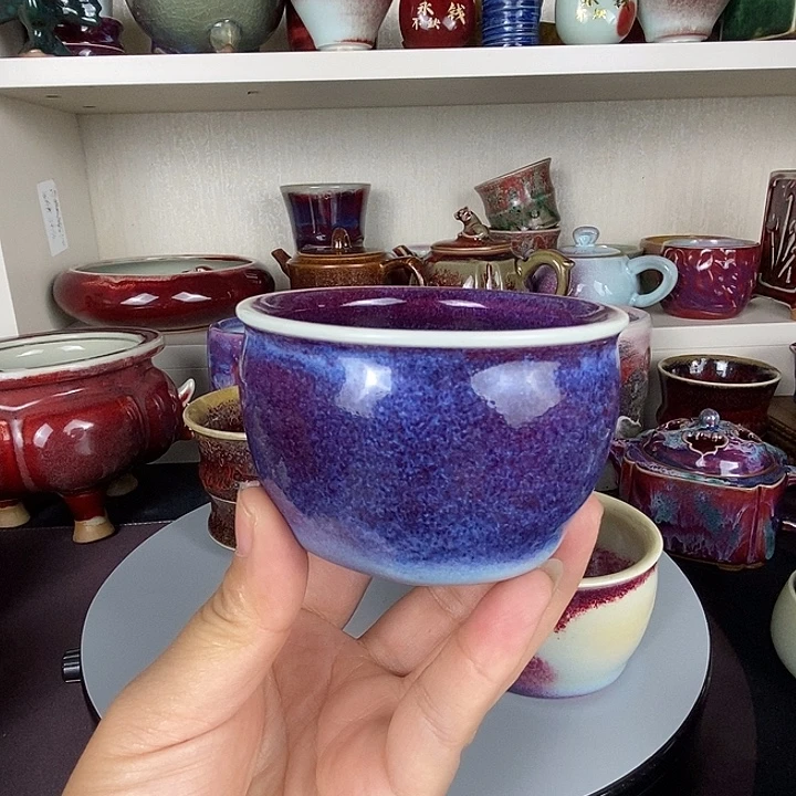 茶盏中国神后钧瓷茶具