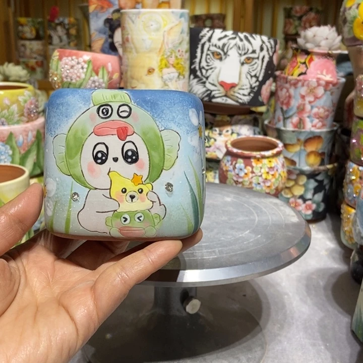 景德镇艺术手绘作品