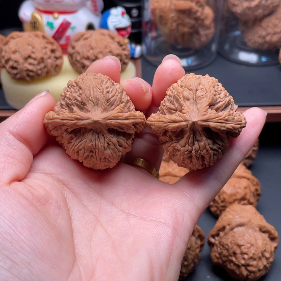 文玩核桃把件堯南疆石