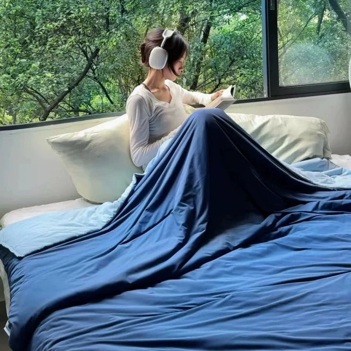 夏季深睡被夏凉被 AB双面款星球被0429