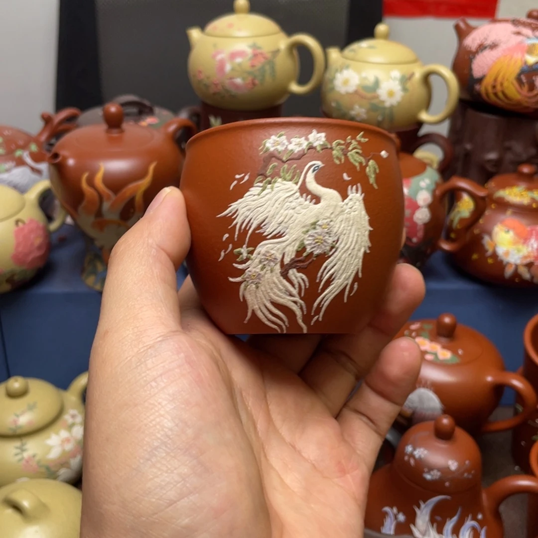茶杯紫砂紫砂主人杯140cc