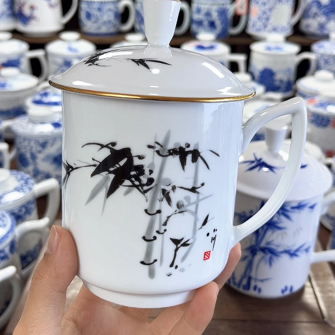 用****4景德镇陶瓷马克杯