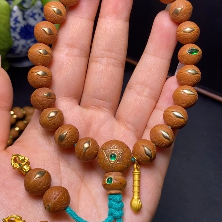 凤眼菩提手串尼泊尔