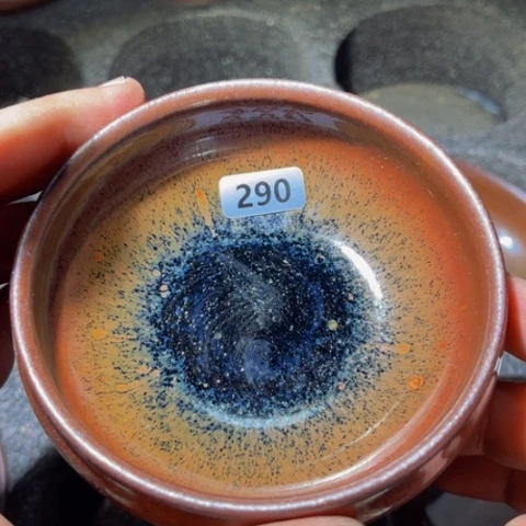 茶盏原矿原釉柴烧建盏