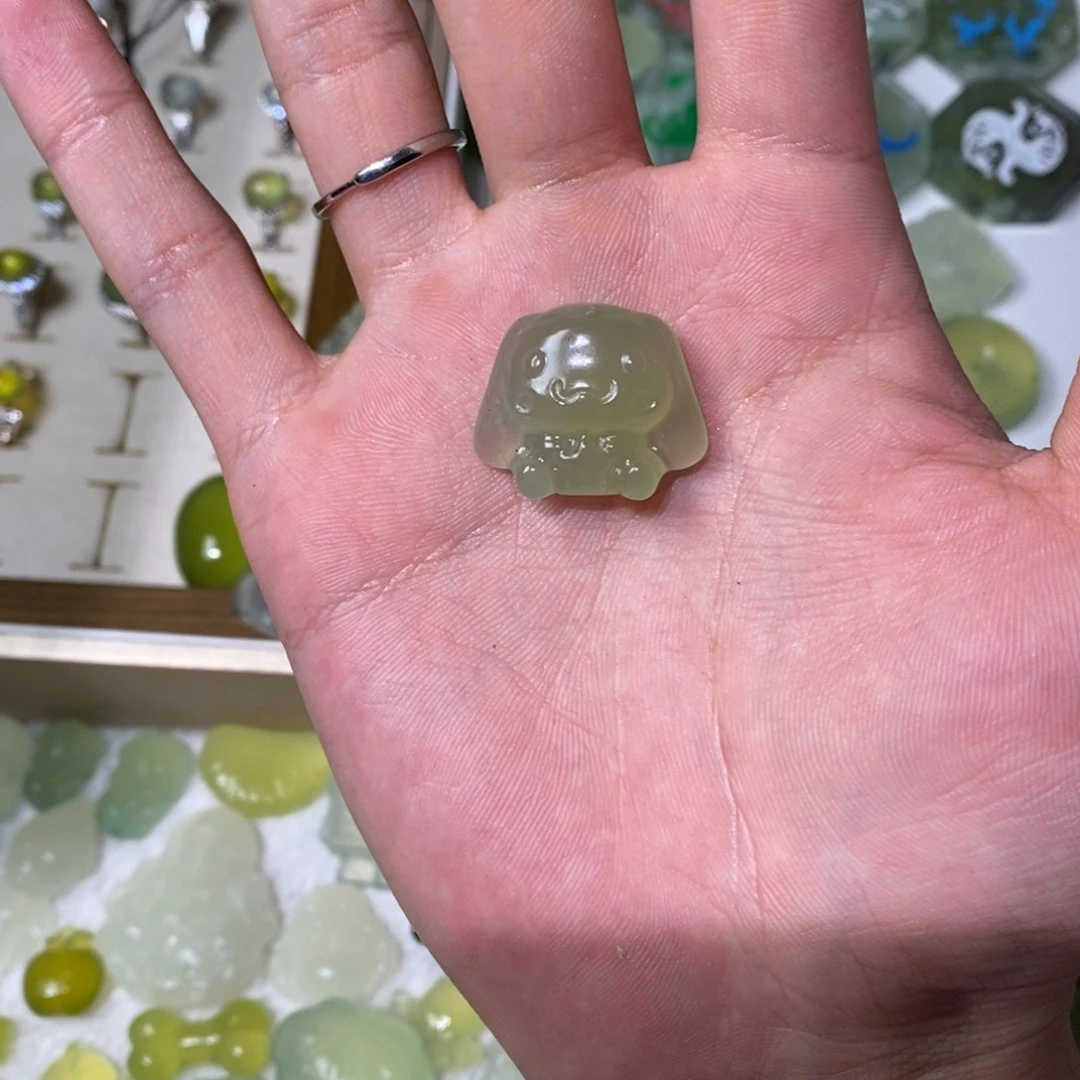 岫玉未镶嵌吊坠(不含链)两单包邮