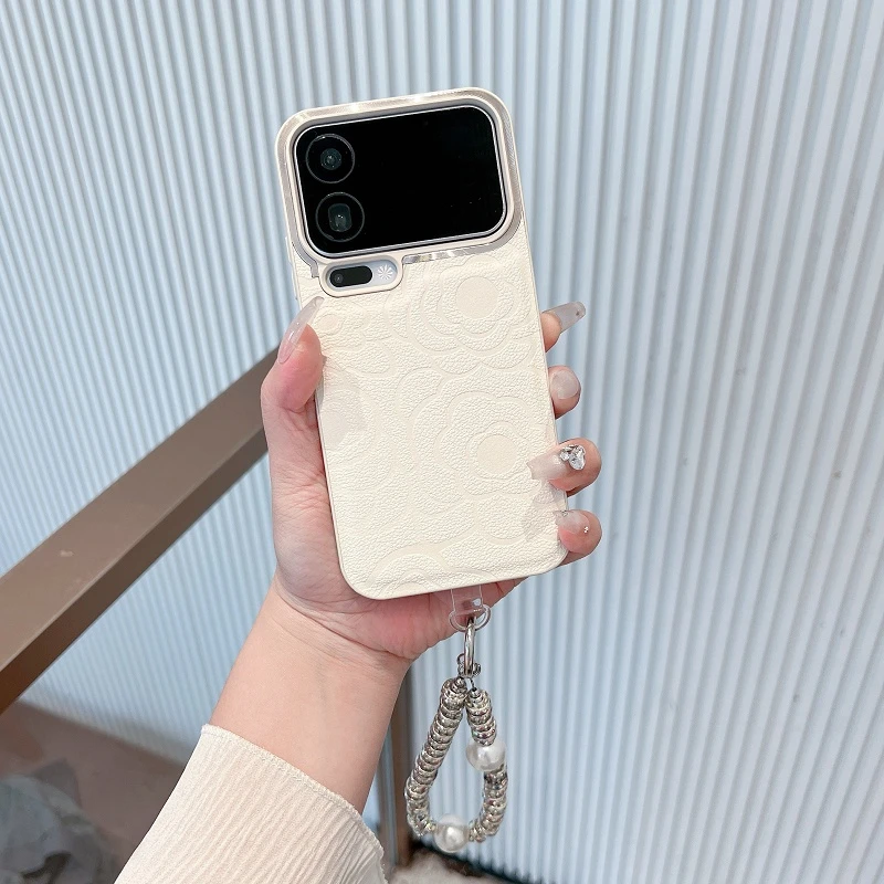 适用于小米17pro手机壳新款高级感小香风山茶花17promax女款防摔