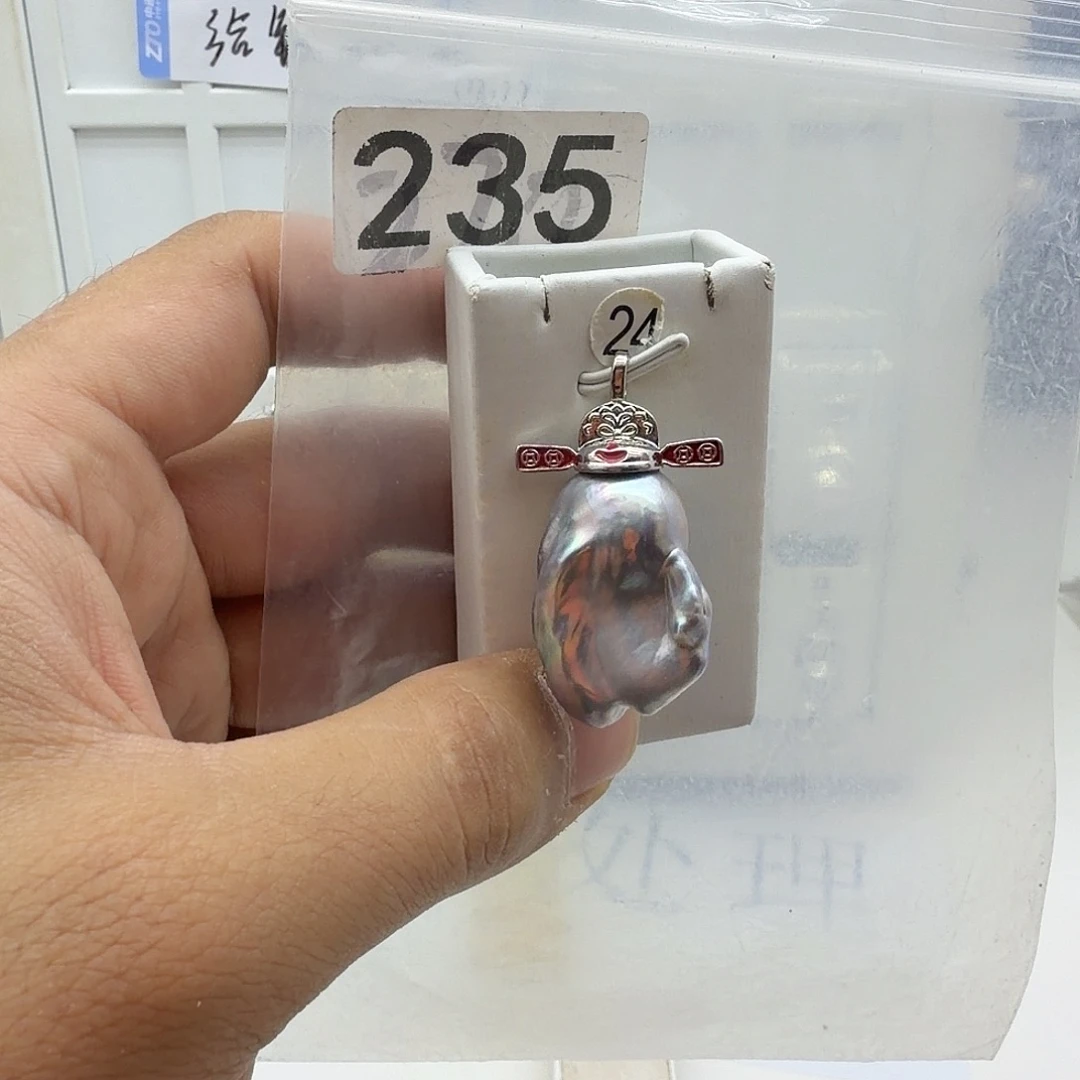 颈饰合金淡水珍珠