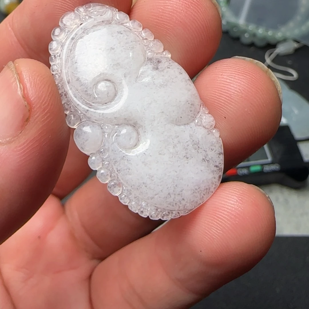 未镶嵌挂件翡翠天然
