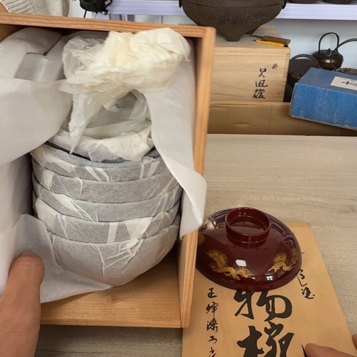 瓷片茶道具工艺品