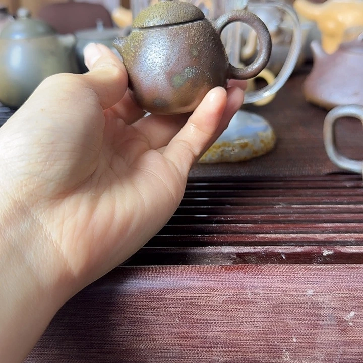 紫砂茶壶坭兴陶龙窑柴烧大寺