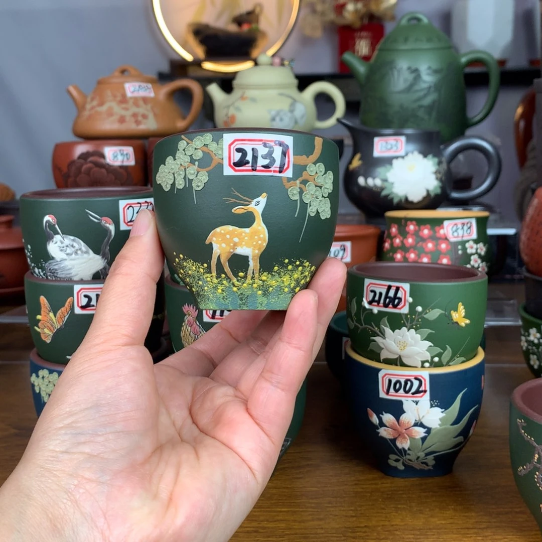 紫砂茶杯宜兴紫砂茶具