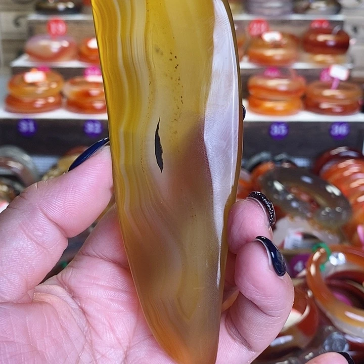 玛瑙/玉髓手镯未镶嵌歌*