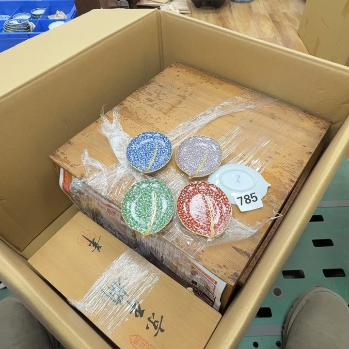 瓷片工艺品摆件瓷器摆件666