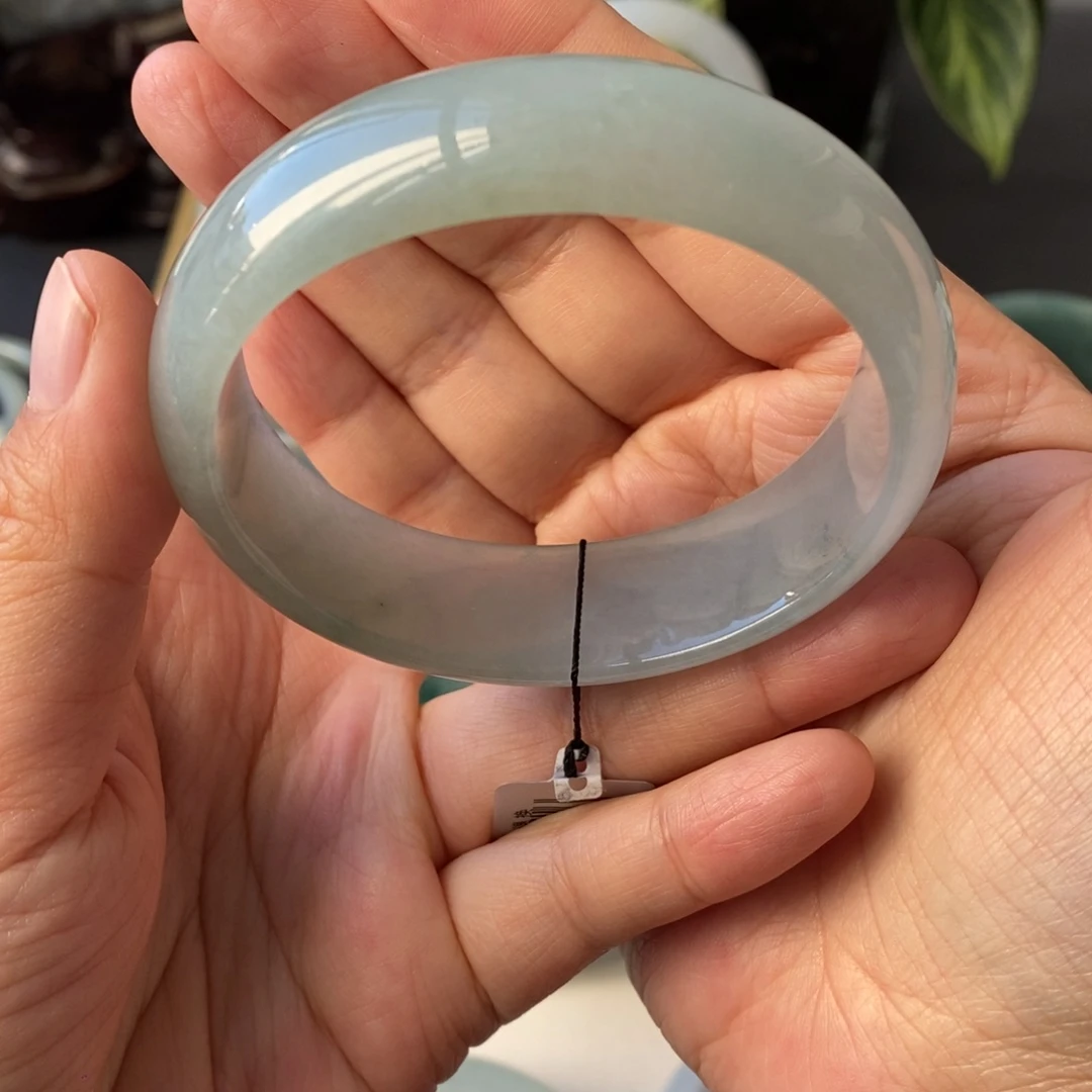 翡翠未镶嵌手镯天然