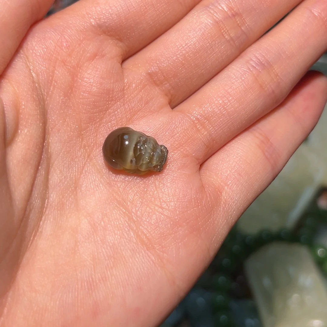 武***行和田玉未镶嵌挂件