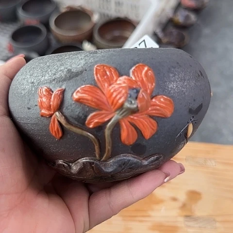 瓷片柴烧柴烧柴烧687