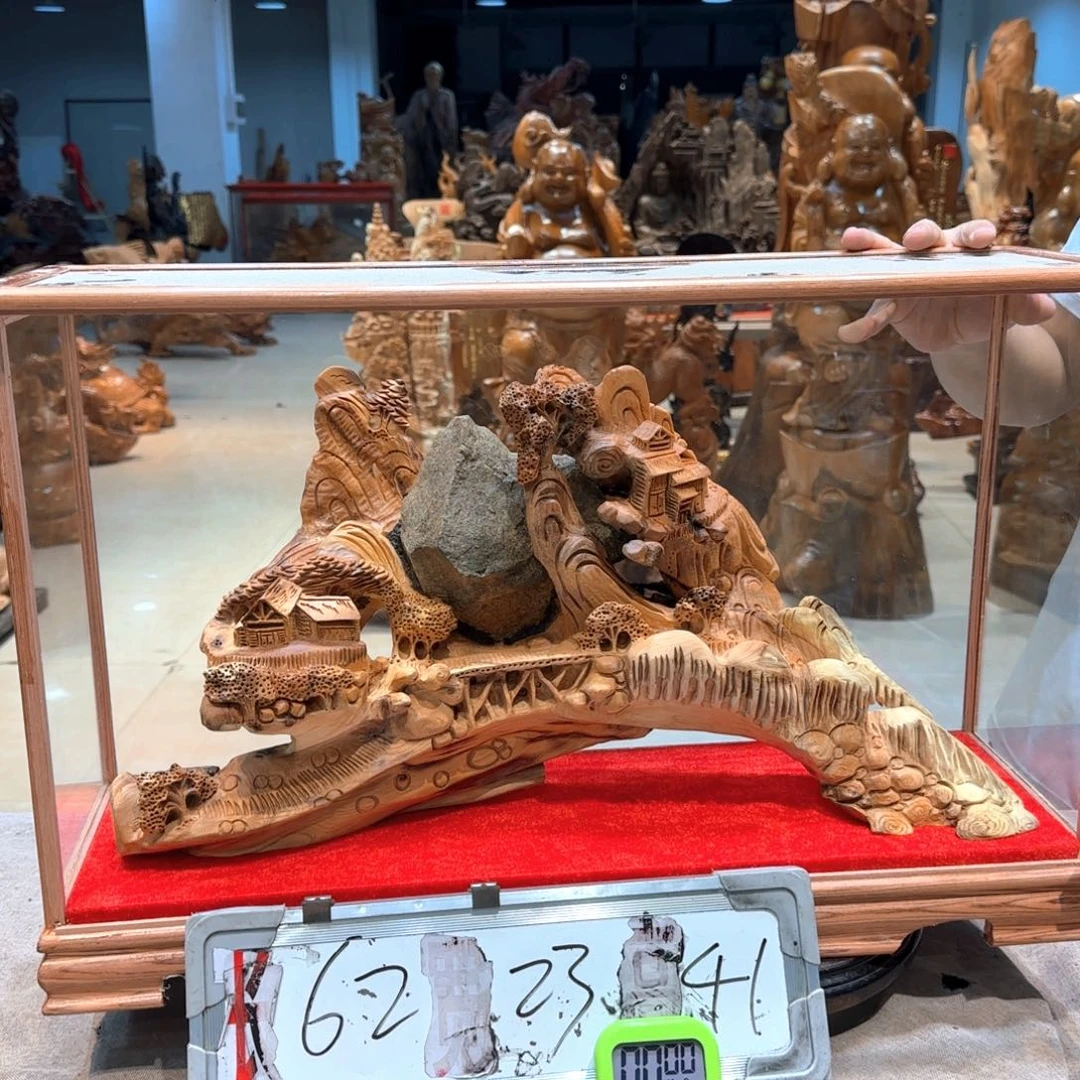 大***強木工艺品摆件不包邮