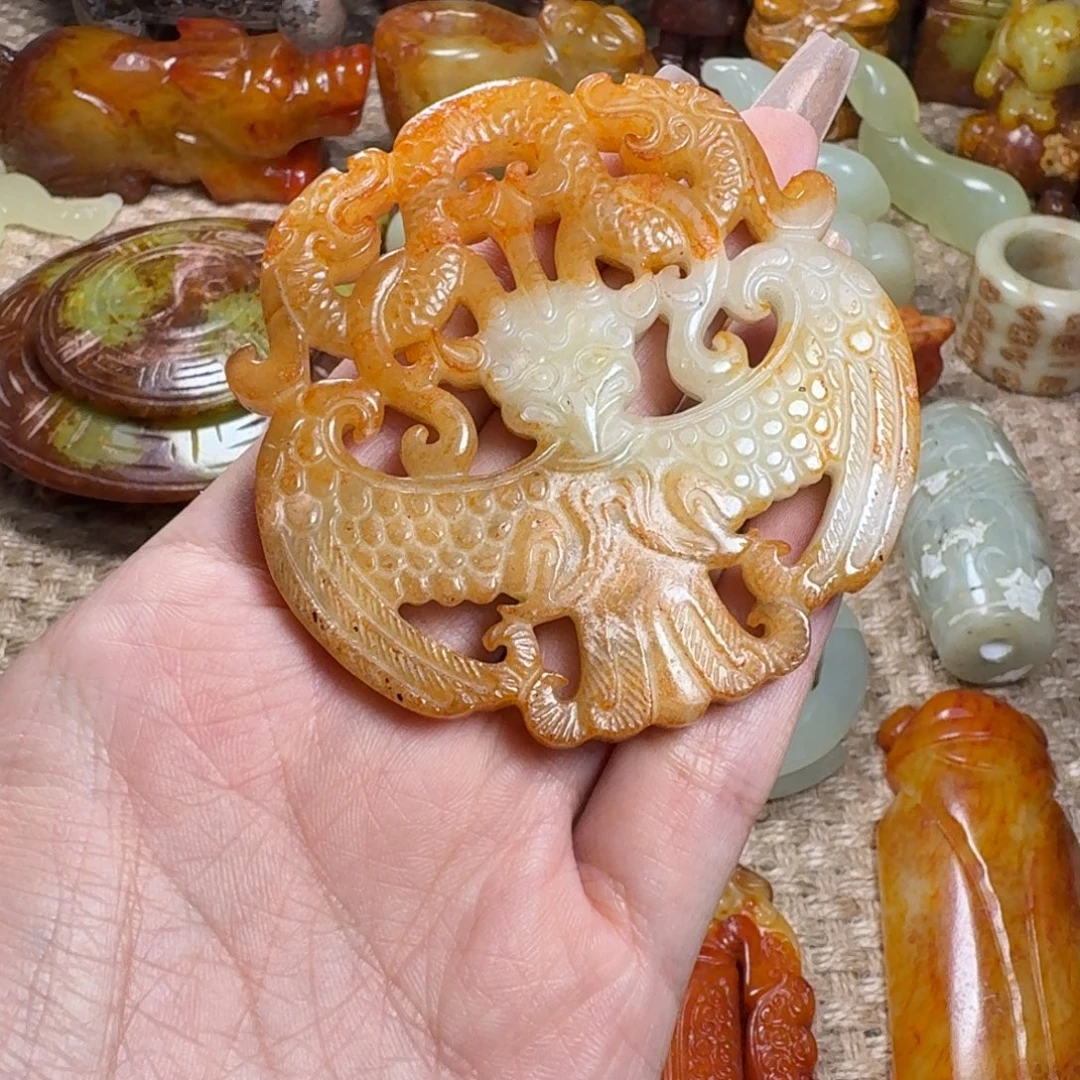 白玉菩提吊坠挂件